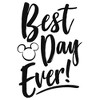 Boy's Disney Mickey Mouse Best Day Ever T-Shirt - 2 of 4