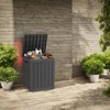 VisioGear Lockable Deck Boxes, Multi-Capacity Outdoor Storage Deck Box, Small Patio Storage Bin for Garden Tools - 4 of 4