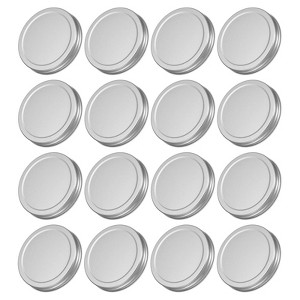 Unique Bargains Wide Mouth Leakproof Reusable Kitchen Mason Jar Lids 16 Pcs - 1 of 4