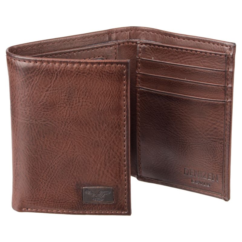 DENIZEN&#174; from Levi&#39;s&#174; RFID Thin Trifold Wallet - Brown, 4 of 5