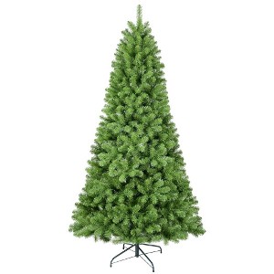 ACEPANO 72 in. H Hinged Artificial PVC Christmas Tree with Memory Wire & 760 Tips For Holiday Indoor Home Decoration-Green - 1 of 4