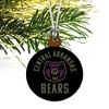 University of Central Arkansas Bears Mini Small Tiny Wood Christmas Tree Holiday Ornament - 3 of 4