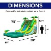 HeroKiddo Safari 12’ Water Slide with Attached Pool. - 3 of 4