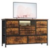 Dresser TV Stand , Media Console Table with 8-10 Drawers, Entertainment Center for 55/50/43 Inch TV - 4 of 4