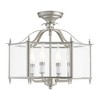 Livex Lighting Livingston 4 - Light Pendant in  Brushed Nickel - 2 of 4
