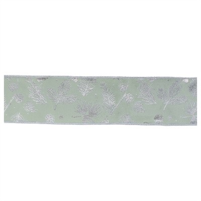Stylish Silver Ribbon 4" x 5 Yds.
