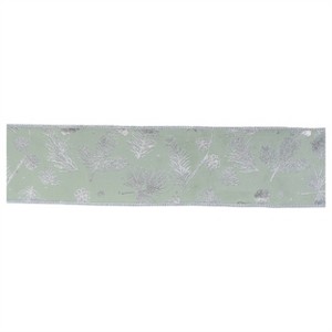 Stylish Silver Ribbon 4" x 5 Yds. - 1 of 2