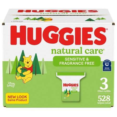 Huggies Natural Care Sensitive Unscented Baby Wipes (Select Count) - image 1 of 4