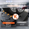 VEVOR Rubber Curb Ramp 4.25" Rise Height Sidewalk Curb Ramp, 11.8" Width 19.7" Length Driveway Ramp for Curb, 15T Heavy Duty Rubber Ramp - 4 of 4
