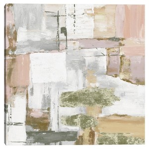 Masterpiece Art Gallery 35" x 35" Axis II Light by Emily Williams Canvas Art Print : Modern Abstract Unframed Decor - 1 of 4