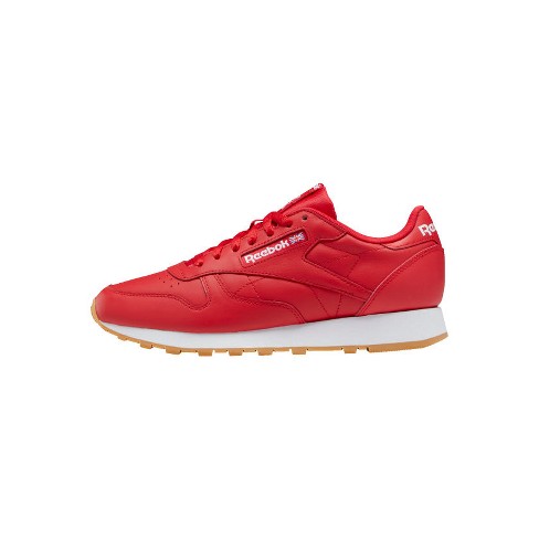 Reebok Classic Leather Shoes Mens Sneakers 14 Vector Red / Ftwr White / Rubber : Target
