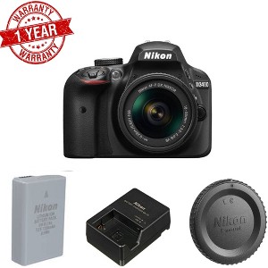 Nikon D3400/D3500 DSLR Camera with 18-55mm Lens (Black) USA - 1 of 4