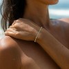 Dainty Gold Bracelet for Women 18K Gold Plated Tennis Evil Eye Cross Bracelet Trendy Classic Festival Jewelry Gifts - 4 of 4