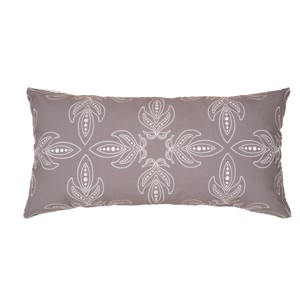 C&F Home 12" x 24" Gray Hoveau Embroidered Pillow - 1 of 1
