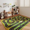 Car Rug Play Mat for Kids Toy Cars, Non-Slip Machine Washable Road Traffic Playmat for Kid Bedroom Home Decor - 3 of 4