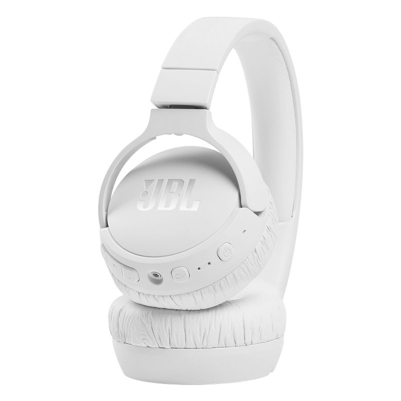 JBL Tune 660NC Wireless On-Ear Active Noise Cancelling Headphones (White), 3 of 15