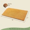 "Pack of 2 Welcome Natural Coir Doormats Non Slip PVC Backing Indoor Outdoor Use for Home Office Patio & Entryway Decor Beige 30x17 inch " - 2 of 4