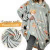 Catalonia Women's Oversized Hoodie Sweatshirt, Casual Pullover Sweater with front Pocket, Valentine’s Day Gift for Her - 2 of 4