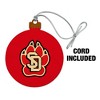 South Dakota Primary Logo Wood Christmas Tree Holiday Ornament - 2 of 4