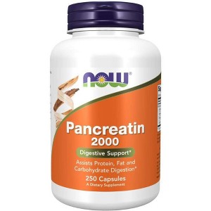 Pancreatin 2000 by Now Foods  -  250 Capsule - 1 of 2