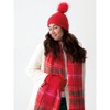 Shiraleah Natalia Beanie, Red - 3 of 4