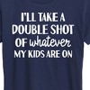 Women's - Instant Message - Double Shot Of Whatever Short Sleeve Graphic T-Shirt - 2 of 4