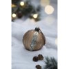 Syemin Decorative Objects Christmas Ball Ornaments Glass Decorative Hanging Ball Christmas Tree Ornaments Set of 6, Gold, 3.9"*3.9"*3.9" - 4 of 4