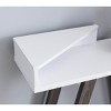 Syemin Console Tables Narrow Console Table Sofa Table, Behind Couch Table, Long Entryway Tables Hallway Entryway Foyer, White, 31.25"*11.5"*37.5" - 2 of 4