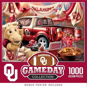 Oklahoma Sooners 1000 Piece Jigsaw Puzzle by MasterPieces - NCAA Gameday Eco-Friendly - 1 of 4