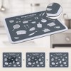 REGALWOVEN Large Diatomaceous Stone Dish Drying Mat for Kitchen Counter, Dishes, Cups - 4 of 4