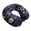WOLF State Souvenir Printed Spandex Memory Foam Travel Neck Pillow - 3 of 3