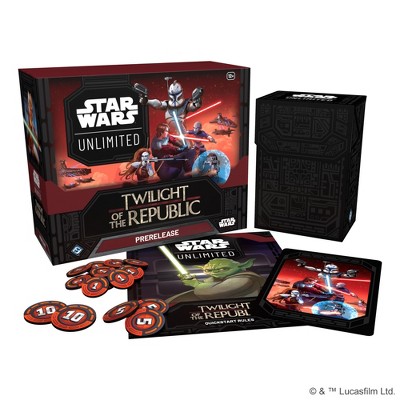 Fantasy Flight Games Star Wars Unlimited Twilight of the Republic Prerelease Kit