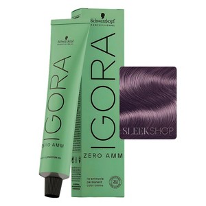 Schwarzkopf Professional Igora Zero AMM Ammonia-Free Permanent Color Creme - Hair Dye Haircolor - 1 of 3