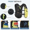 Hydration Vest Running Backpack, Lightweight Hydration Pack for Trail Running, Cycling, Hiking - 2 of 4