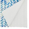Saro Lifestyle Watercolor Table Runner With Chevron Design - 2 of 3