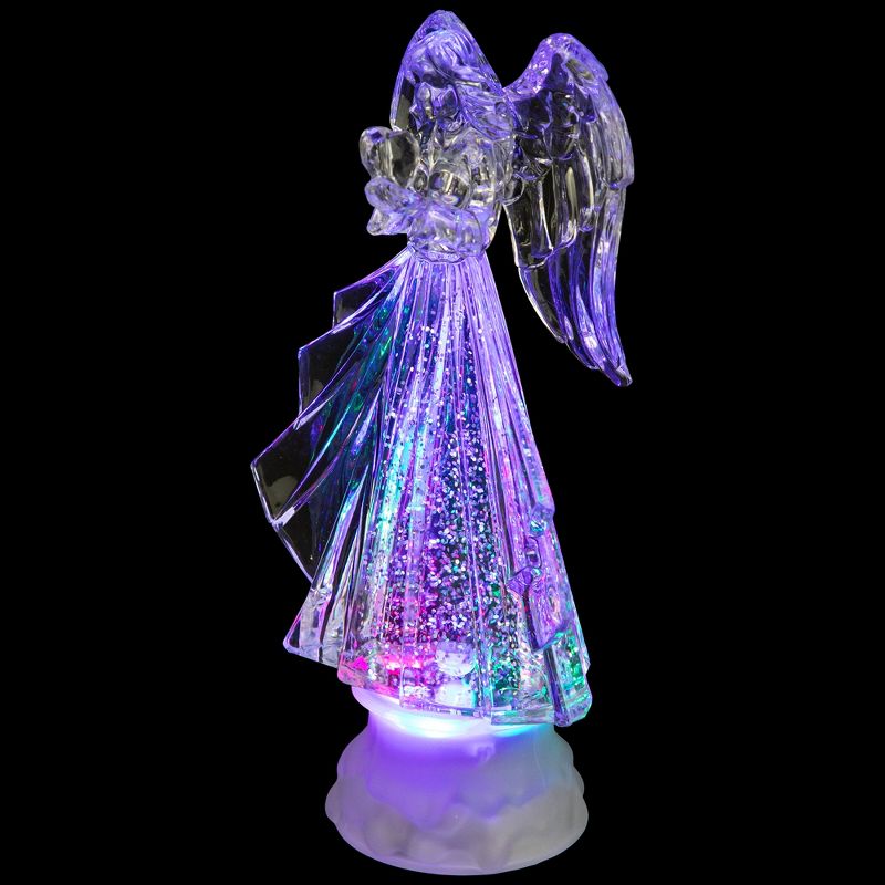 Northlight LED Lighted Acrylic Angel Christmas Snow Globe - 8.75", 4 of 7