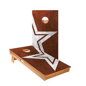 Skips Garage Rusty Star Cornhole Boards - ACA Star Series - 1 of 1