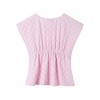 Andy & Evan  Toddler Pink Checker Textured Caftan Cover-Up - 2 of 4