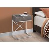 Monarch Specialties Accent Table, Side, End, Nightstand, Lamp, Storage Drawer, Living Room, Bedroom, Brown Laminate - 3 of 4