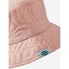 Powerpuff Girls Quilted Heart Pattern Pink Bucket Hat - 3 of 4