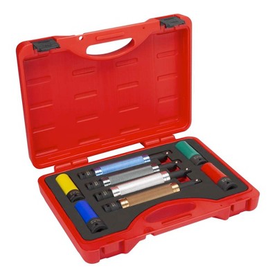 Powerbuilt 8 Piece Torque-Limiting Extension Bar and Lug Nut Socket Set