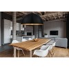 24" 1-Light Gaetano LED Pendant Black and Gold - EGLO: Contemporary Ceiling Fixture, Adjustable, ETL Listed - 3 of 4