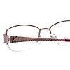 Joan Collins JC9772-LIL Semi-Rimless Designer Reading Glasses Lilac Purple 53 mm - 4 of 4