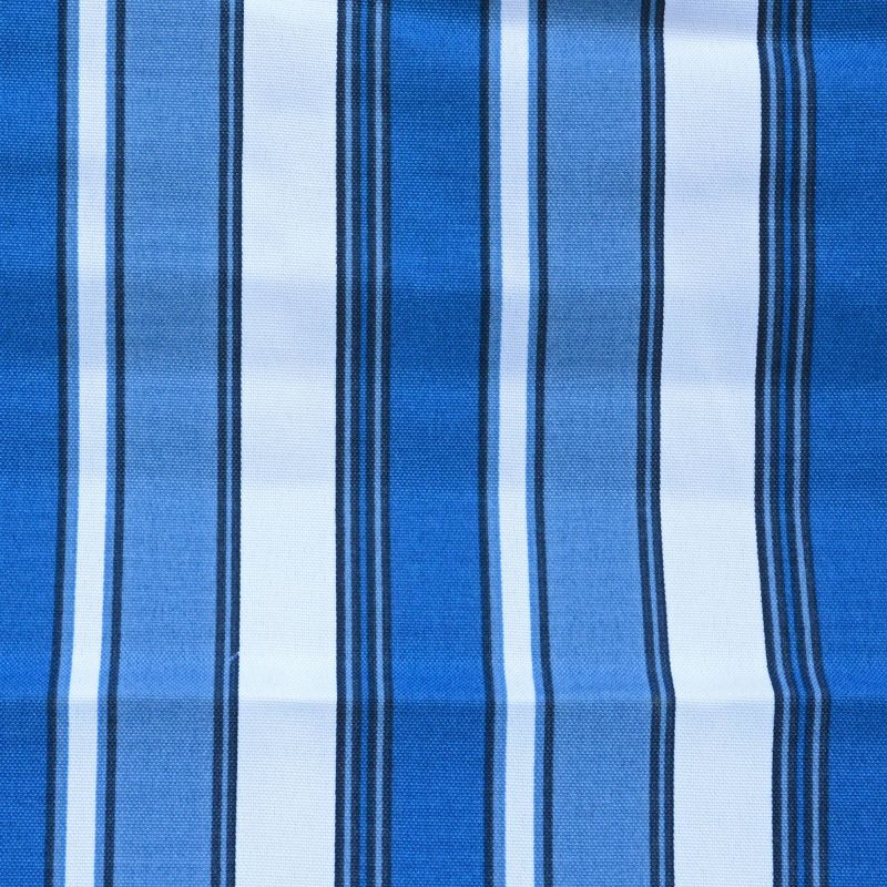 Outdoor Quilted Reversible Hammock Pad Blue Stripe/Blue, 3 of 5