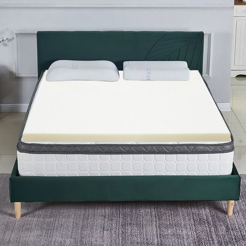 Continental Sleep, 2-inch Foam Topper, Adds Comfort to Mattress, 4 of 11