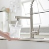 Single-Handle Pull-Down Sprayer 2 Spray High Arc Kitchen Faucet With Deck Plate - 4 of 4
