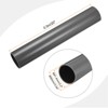 Unique Bargains High Impact Water Plumb Cable Sleeve PVC Rigid Round Pipes 20" Length - 2 of 4