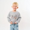 The Juniper Shop Deer Snowman Scene Youth Long Sleeve Tee - 2 of 3