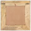 vidaXL Mirror 19.7"x19.7" Solid Mango Wood - 3 of 4