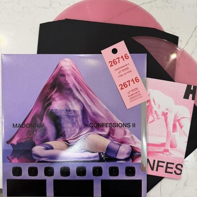 Madonna - Confessions II (Clear Vinyl Pink Gatefold LP Jacket